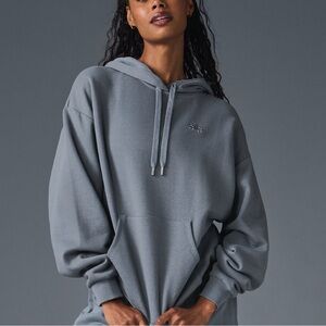 Alo Yoga Steel Gray Hoodie NWT